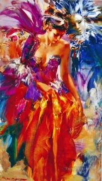 Mujer Painting - Pretty Woman ISny 16 Impresionista